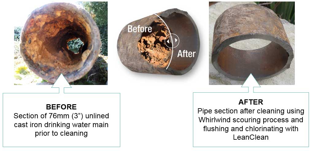 Before and After Cleaning Before and After Cleaning